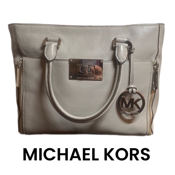MICHAEL Michael Kors Handbags - MiChaEl KoRs PebBle leaTHer t0tE hAnDbaG